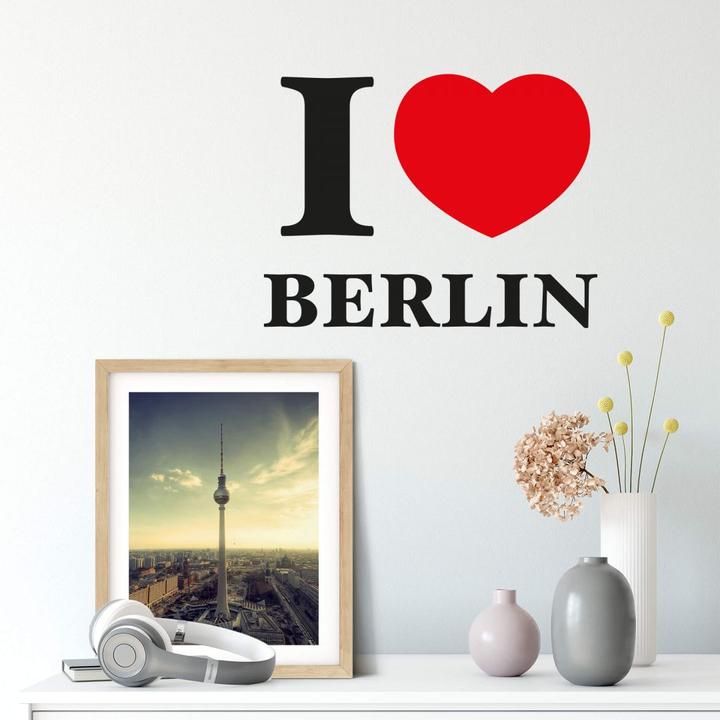 Produktbild Trenddeko I love Berlin (60 x 48 cm)