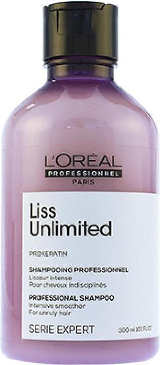 L'Oréal Professionnel Serie Expert Liss Unlimited Shampoo 300 ml (300 ml, Flüssiges Shampoo)