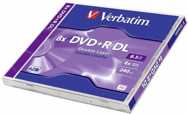 Produktbild Verbatim Dvd+R dl (5 x)