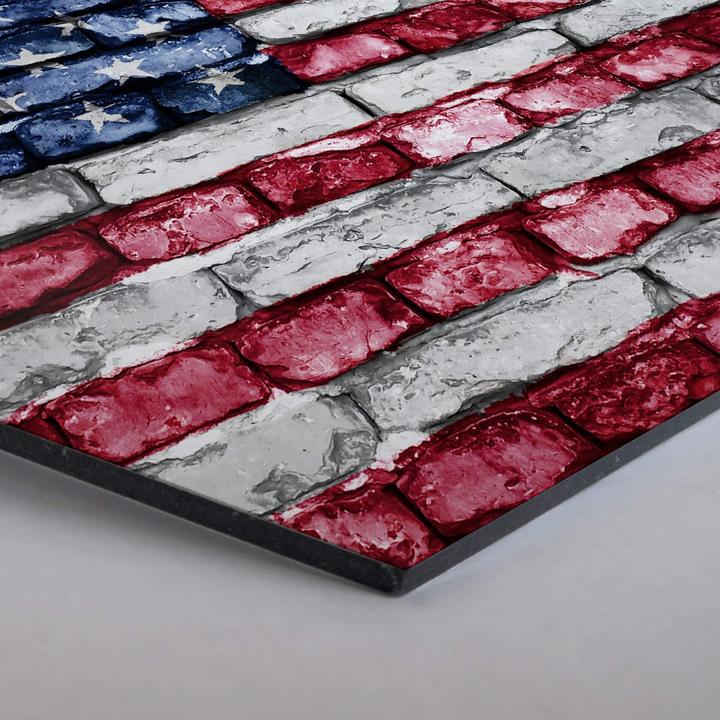 Produktbild Trenddeko Stars and Stripes Mauer (25 x 22 cm)