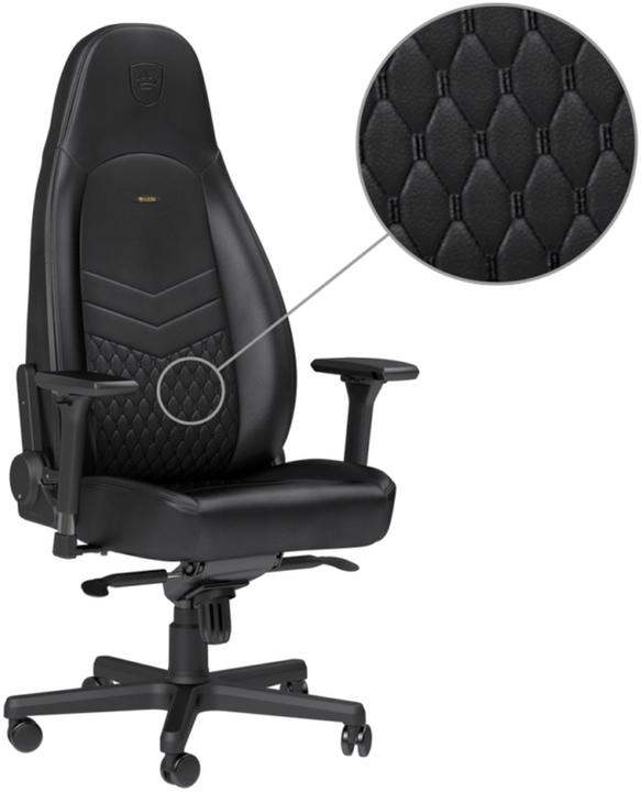 Actual product image noblechairs ICON genuine leather