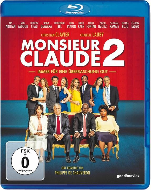 Produktbild Monsieur Claude 2.Blu-ray.304373 (Blu-ray, 2019, Deutsch)