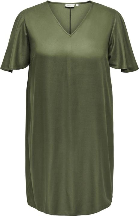 Image du produit Only Robe curvy à col en V et manches courtes (42)