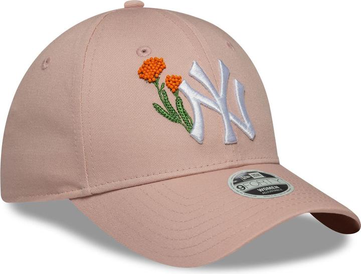 Actual product image New Era 9Forty Damen Cap - Floral Beaded New York Yankees