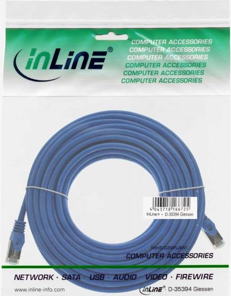 Produktbild InLine Patchkabel (F/UTP, CAT5e, 10 m)