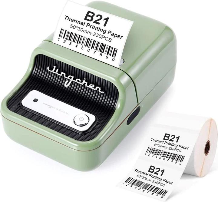 Actual product image Niimbot B21 (203 dpi)