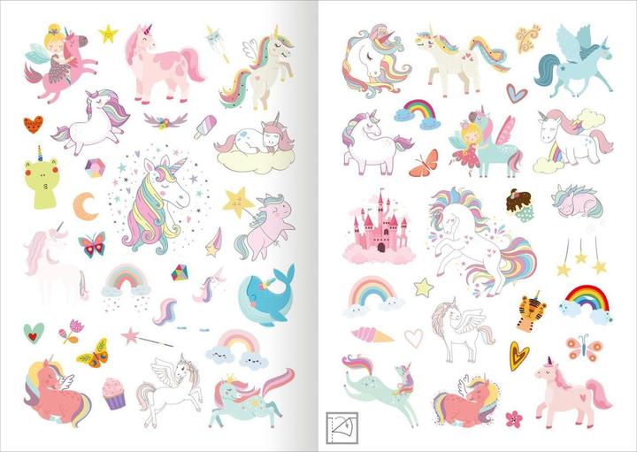 Produktbild Mein Einhorn-Stickerheft