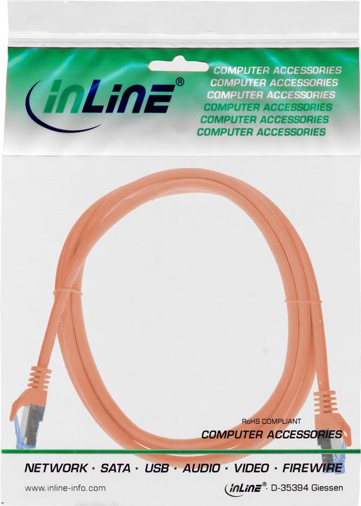 Produktbild InLine Patchkabel (S/FTP, CAT6a, 3 m)