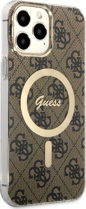 Produktbild Guess GUHMP13XH4STW iPhone 13 Pro Max 6.7" br?zowy/brown hardcase 4G MagSafe (Apple iPhone 13 Pro Max)