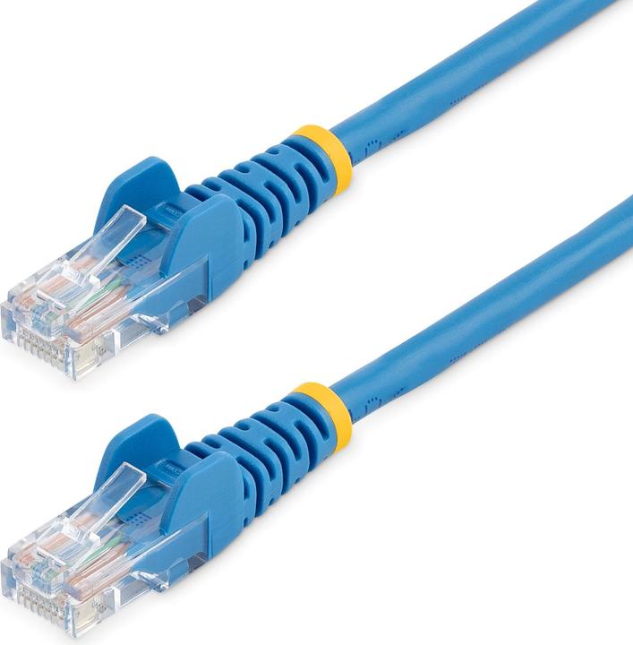 Actual product image StarTech Cat5e Patch Cable with Snagless RJ45 Connector - Network Cable 5m - Blue (U/UTP, CAT5e, 5 m)