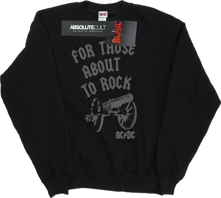 Produktbild AC/DC For Those About To Rock Cannon Sweatshirt Mädchen (128)