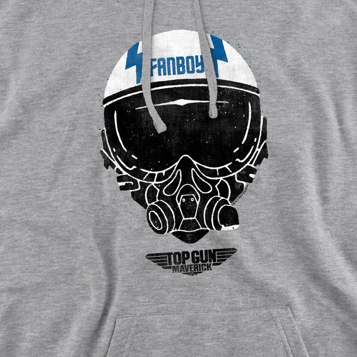 Immagine prodotto Top Gun Fanboy Felpa con Cappuccio Casco Uomo (L)