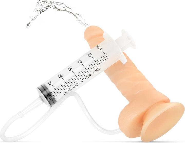 Image du produit Easytoys Squirting Dildo mit Spritze