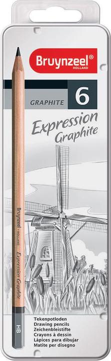 Produktbild Bruynzeel Expression Graphitstifte (3.60 mm, HB, 6 x)