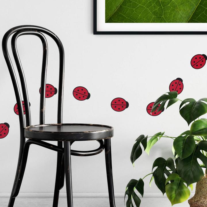 Produktbild Trenddeko Rotes Mariechenkäferset (22 x 28 cm, 31 x 40 cm)