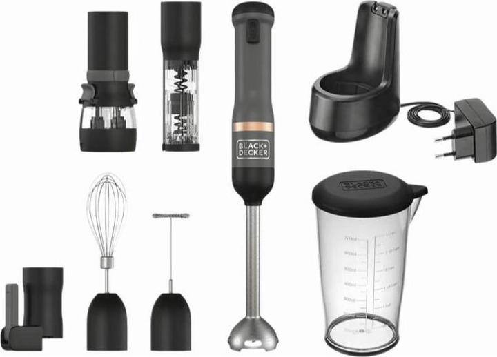 Produktbild Black & Decker Stabmixer BCKM1016KSG-QW Grau, 7-teilig