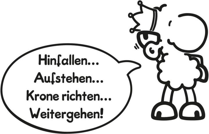 Produktbild Sheepworld Worthelden Krone richten (90 x 57 cm)