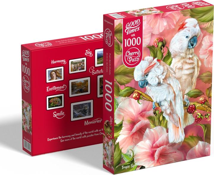 Produktbild Cherry Pazzi Puzzle Kakadu - Geister der Tropen 1000 Teile (1000 Teile)