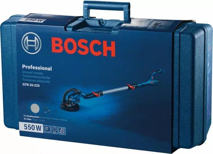 Produktbild Bosch Professional Trockenbauschleifer GTR 55-225 Professional (Exzenterschleifer, 550 W)