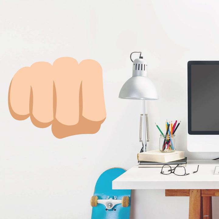Actual product image Emojione Emoji Bro Fist (100 x 83 cm)