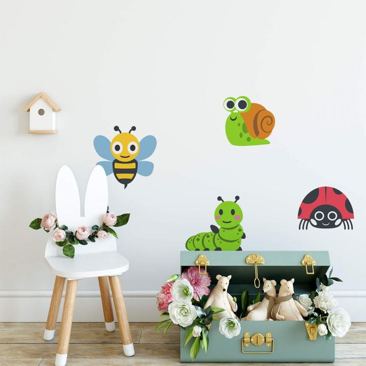 Actual product image Emojione Emoji Cute Insects (120 x 113 cm)