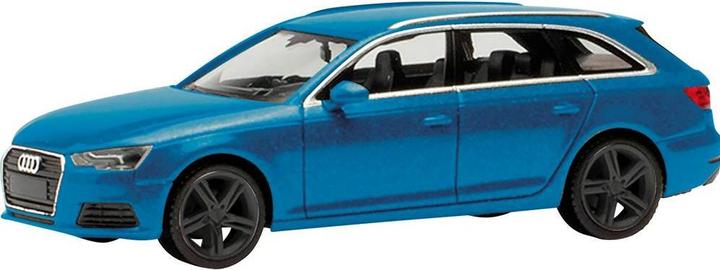 Produktbild Herpa 028578-003 H0 PKW Modell Audi A4 Avant, turboblau