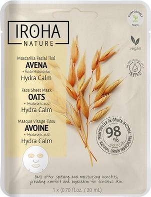 Actual product image Iroha Nature Soothing Oatmeal Moisturising Mask