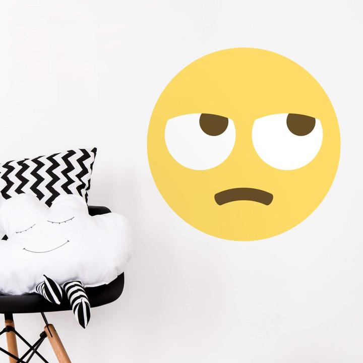 Image du produit Emojione Emoji Rolling Eyes (80 x 80 cm)