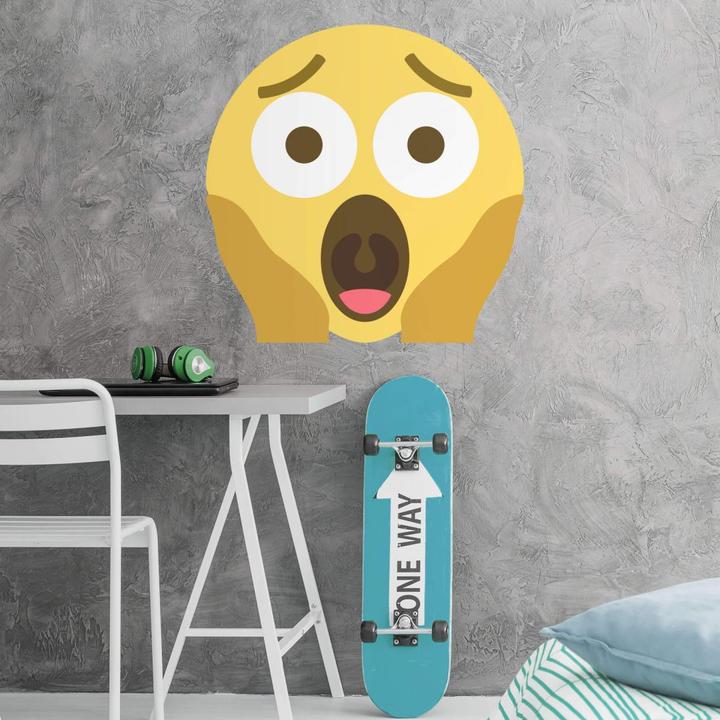 Image du produit Emojione Emoji hurlant de peur (40 x 40 cm)