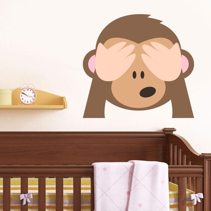 Produktbild Emojione Emoji See No Evil Monkey (80 x 86 cm)