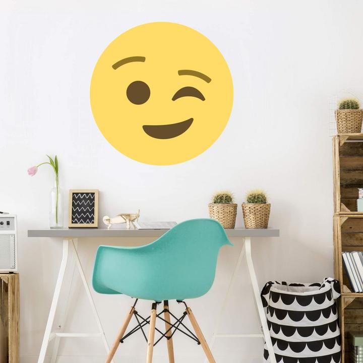 Produktbild Emojione Emoji Winking Face (20 x 20 cm)