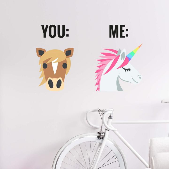 Image du produit Emojione Emoji Toi et moi (70 x 50 cm)
