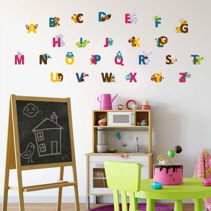 Produktbild Trenddeko Kinder Alphabet (englisch) (45 x 125 cm)