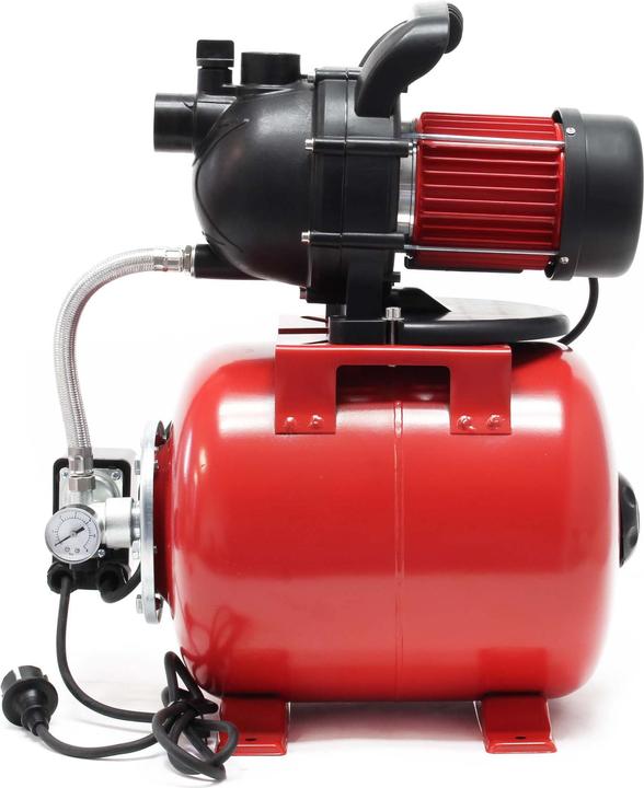 Produktbild Wiltec Hauswasserwerk 1000W Gartenpumpe 3500l/h Wasserwerk Pumpe Wasserpumpe (Hauswasserpumpe)