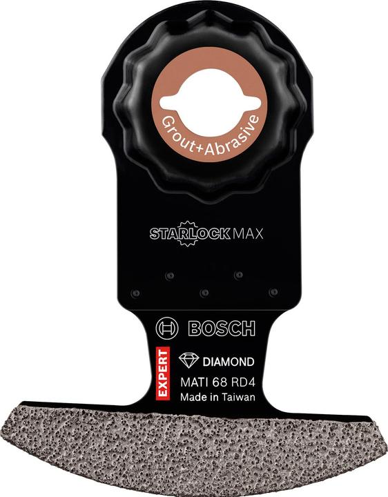 Bosch Professional Zubehör EXPERT Corner Blade MATI 68 RD4 Blatt für Multifunktionswerkzeuge, 68 x 30 mm, 10-tlg.