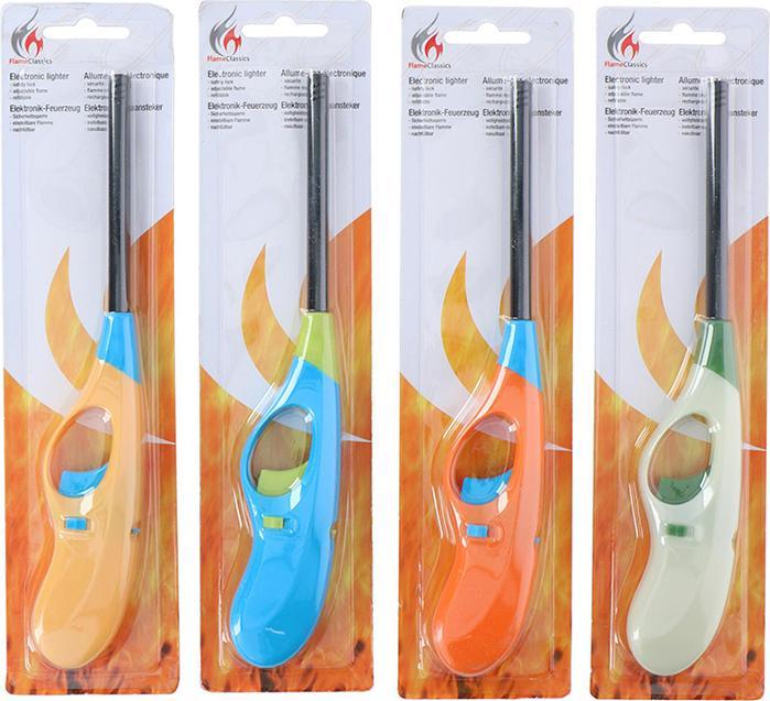 Actual product image NoName Komfortables Gasfeuerzeug, lang 26,6 cm (gelb)
