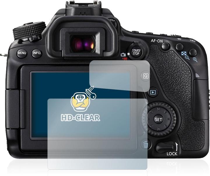Produktbild BROTECT Schutzfolie Displayschutz Klar (Displayschutz, EOS 80D)