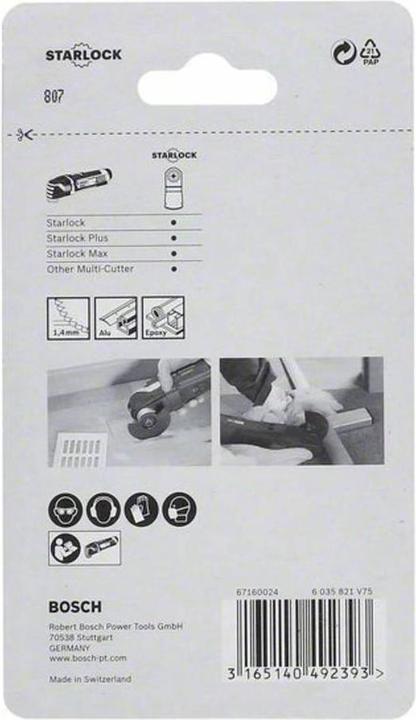 Productafbeelding Bosch Professional Zubehör Bimetaal segmentzaagblad 85 m