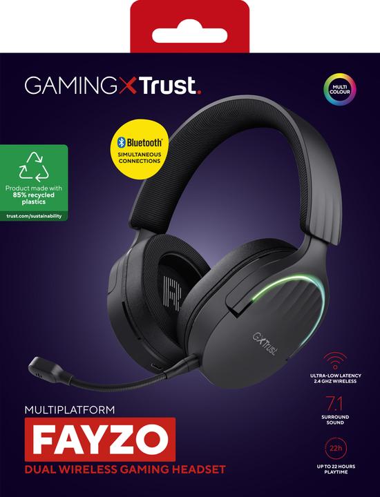 Actual product image Trust GXT 491 Fayzo (Wireless, Cable)