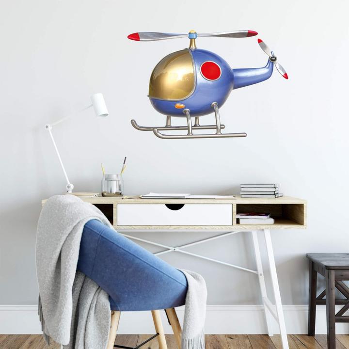 Produktbild Trenddeko Michel - Helikopter (40 x 27 cm)