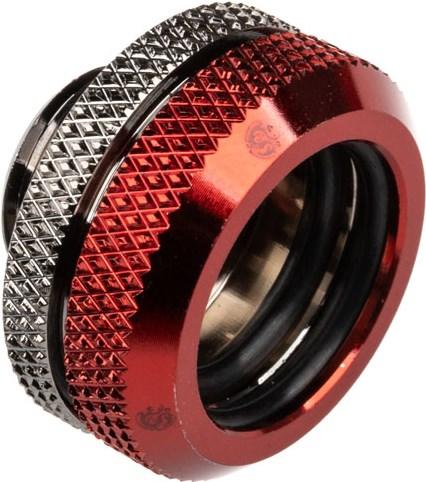 Bitspower Multi-Link Adapter Anschluss gerade G1/4 Zoll AG auf 16mm AD Hardtube - schwarz glänzend/r