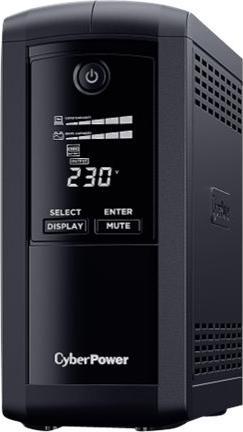 Cyberpower Tracer III VP1000ELCD-FR - Line-Interaktiv - 1000 VA - 550 W - Sine - (1000 VA, 550 W, Line-Interaktiv USV)