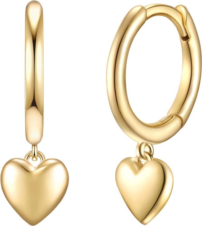 Glanzstücke München Damen Herz Sterling Silber gelbgold - 30446 (Sterling Silber)