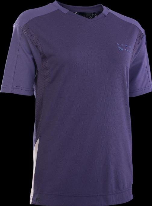 ION Bike Jersey Scrub Amp SS BAT women - dark-purple (XL)