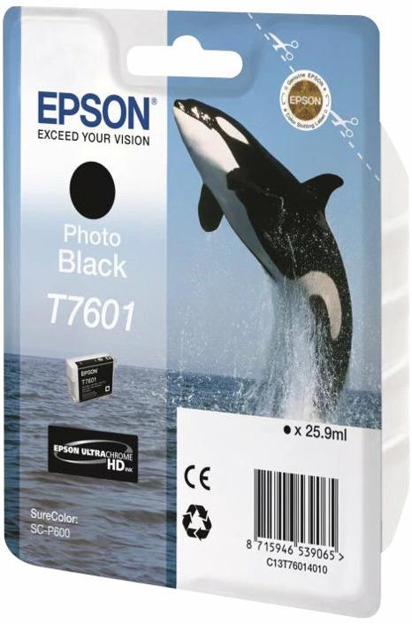 Image du produit Epson T7601 Ultra Chrome HD (PBK)