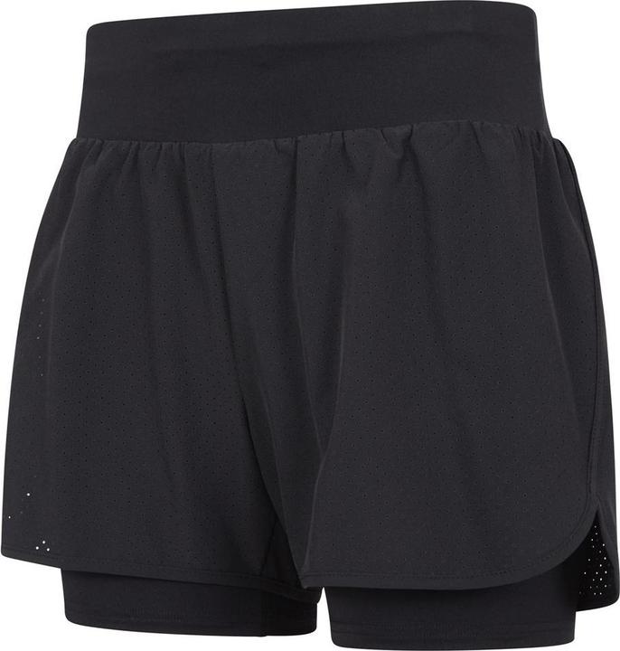 Actual product image Mountain Warehouse Womens/Ladies Double Layered Running Shorts (Frequency band 38 (2600 MHz))