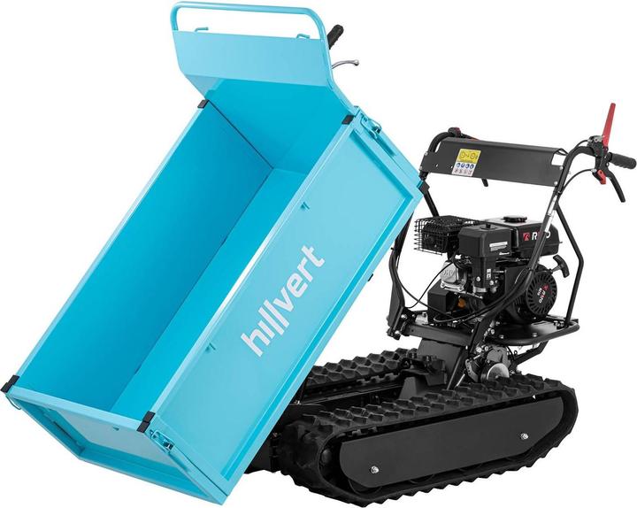 Produktbild Hillvert Motorschubkarre Raupendumper Mini-Raupendumper 500 kg Benzinmotor 4.1 kW (500 kg)