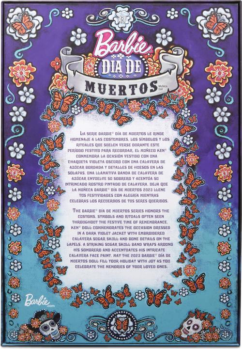 Productafbeelding Barbie Dia De Muertos pop