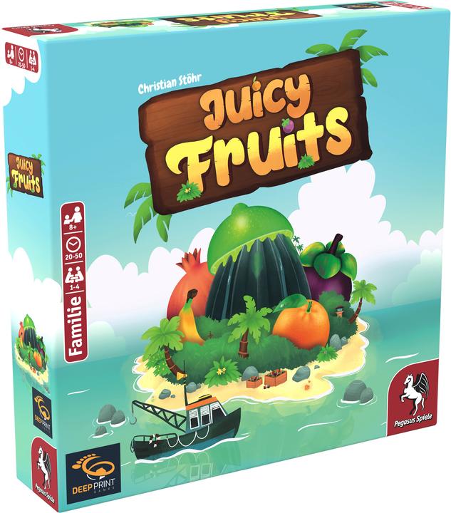 Produktbild Pegasus 57802G - Juicy Fruits, Brettspiel, 1-4 Spieler, ab 8 Jahren (DE-Ausgabe) (Deutsch)