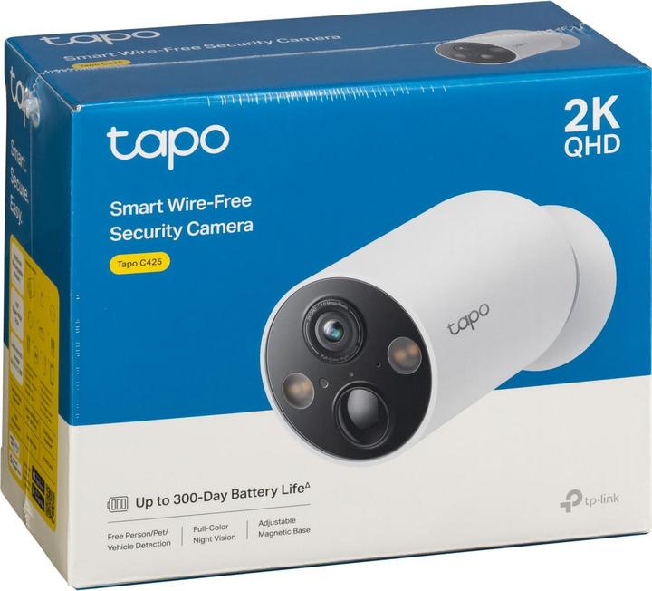 Image du produit TP-Link Tapo C425 (1-pack) (2560 x 1440 Pixels)